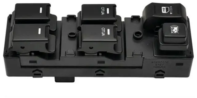 Main image of Left Front RHD Glass Lift Switch 2 AUTO For KIA Sorento 09-14 Master Window Control Switch Button 93573-2P200 935732P200