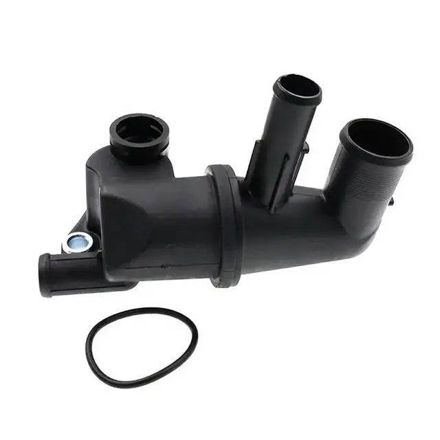 Alt view image 3 of 3 - 2X Thermostat Housing Water Outlet Pipe 25611-02801 For Getz 2002-2011 EON KIA PICANTO 2004-2011 I10 2007-2013