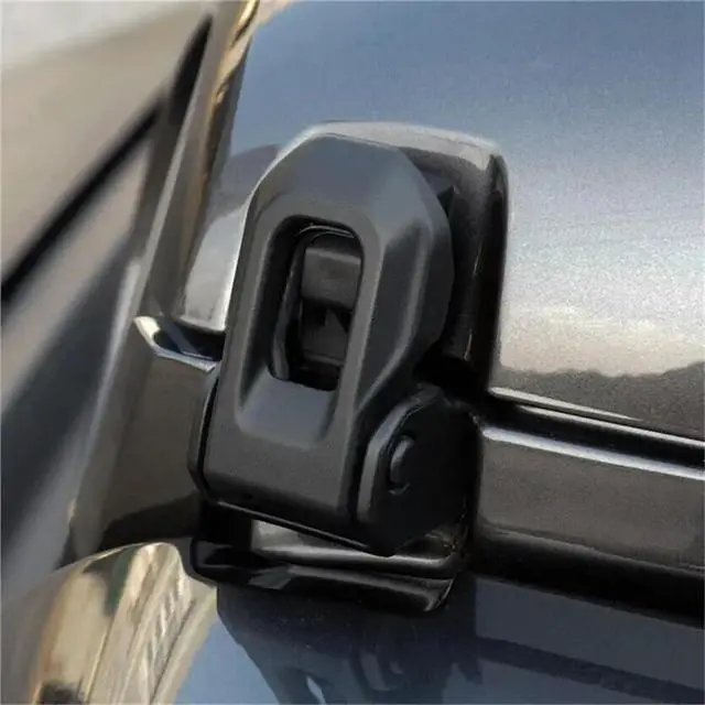 Alt view image 3 of 6 - For Jeep Wrangler JK JL 07-19 Left & Right Hood Latch Set