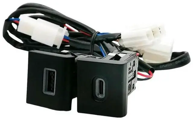 Main image of 12V/24V Car USB Type C PD Adapter Socket For VW Amarok 11-22 Car Accessories
