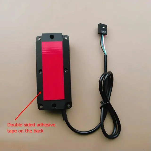 Alt view image 3 of 6 - 10045 dual channel speaker with 9Pin USB connector for Computer host built-in speaker plug and play