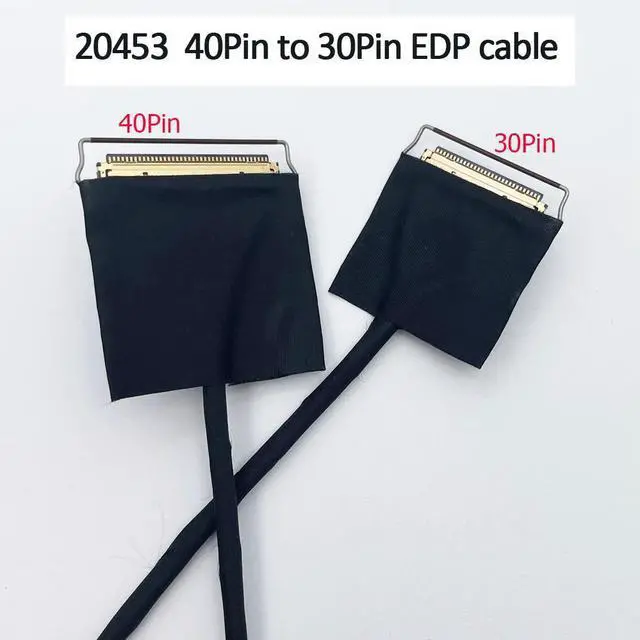 Main image of edp cable 40pin turn 30pin 20453 Coaxial 4K turn 1080P 4lanes to 2lanes adapter cable