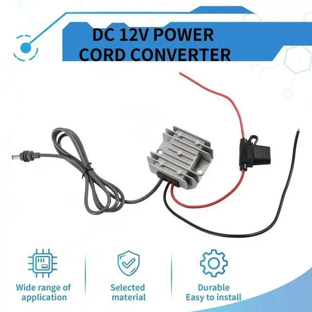 Alt view image 3 of 6 - Mini 12V Adapter, DC 12V Power Cord Converter for Starlink Mini Power Supply Step Up to 30V 3.5A Conversion Kit DC Male