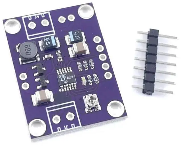 Alt view image 2 of 6 - MPPT Programmable Charge Rate LT3652 2A Module For Lithium Lifepo4 SLA Batteries With Solar Power