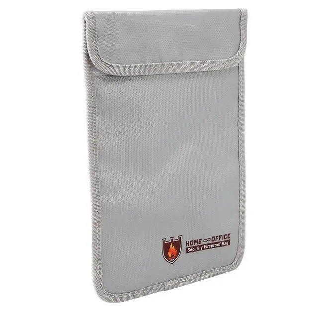 Alt view image 3 of 6 - 2X Document Case Cash Box Security Waterproof Fireproof Bag