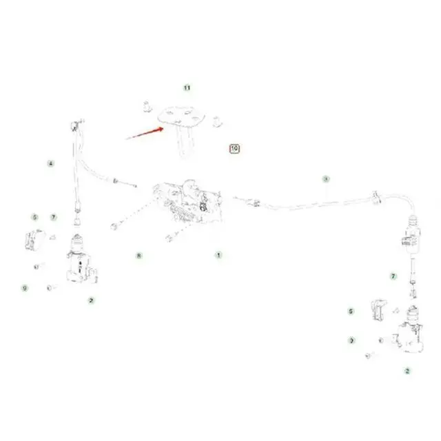 Alt view image 3 of 6 - Hood Lock 103301500E 1033015 Is Suitable For Tesla Model 3