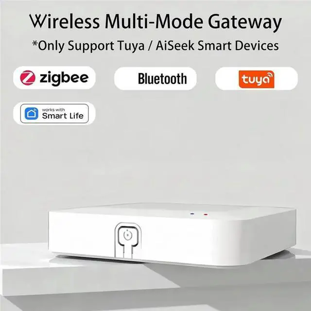 Alt view image 3 of 6 - Tuya Zigbee 3.0 Hub Wired Gateway Remote Control, Home Bridge For Tuya Zigbee Devices Work