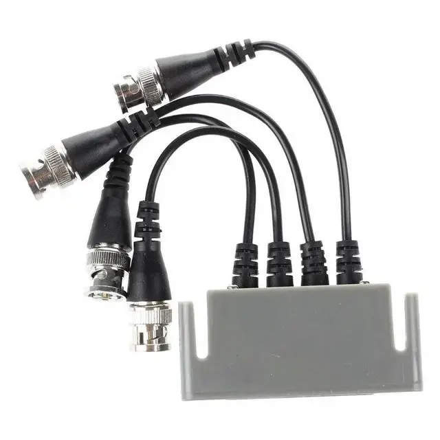 Alt view image 3 of 6 - 4-Channel Video Balun BNC UTP CAT5 Transmitter for CCTV/ Surveillance Camera Trend