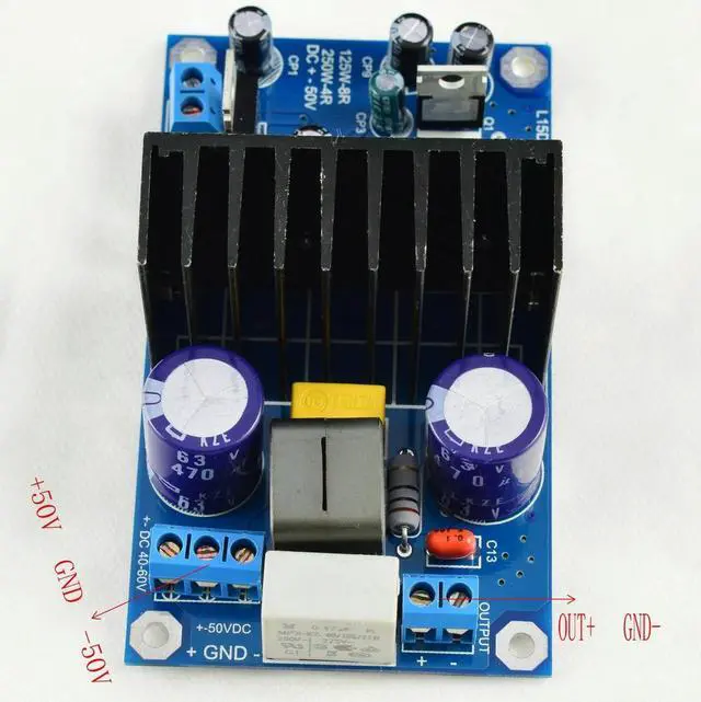 Alt view image 2 of 6 - 1PCS L15DSMD IRS2092S Class D High Power 250W Mono Channel Amplifier Board Assembled Module
