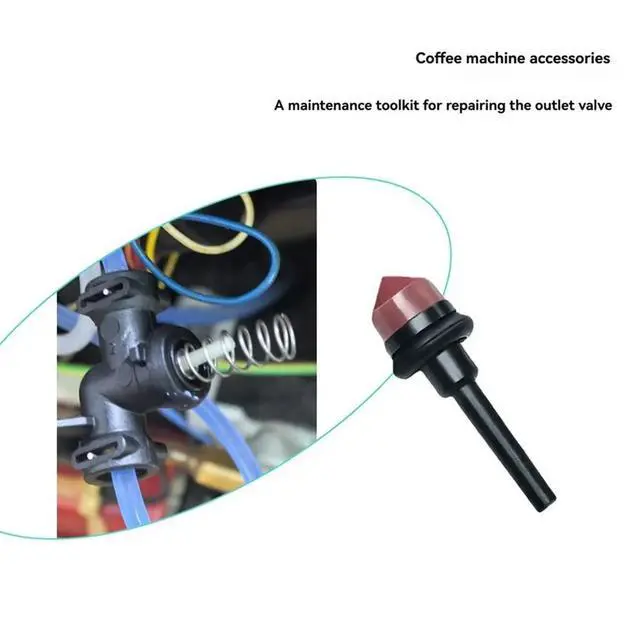Alt view image 3 of 3 - 3pcs Coffee Machine Valves Pin Replacement Plastic for Jura Espresso Makers Exhaust Valve Mold Seal and O-Ring