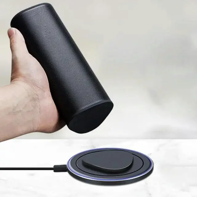 Alt view image 3 of 3 - Safe Charging Speaker withBlue LED Light