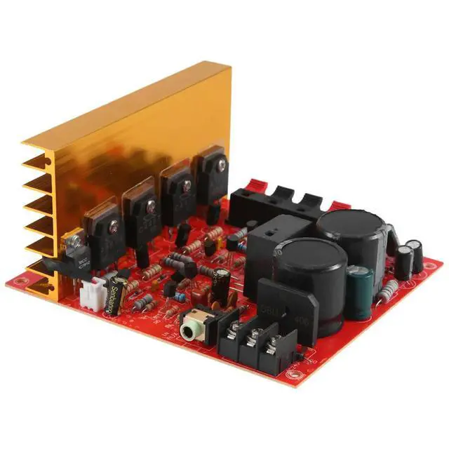 Alt view image 3 of 6 - N67R-Power Amplifier Audio Board 180W+180W 2.0 Channel FET Speaker Amplifier Sound Preamplifier Dual AC18V-26V with