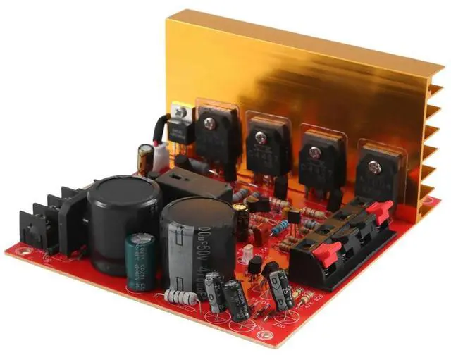 Main image of N67R-Power Amplifier Audio Board 180W+180W 2.0 Channel FET Speaker Amplifier Sound Preamplifier Dual AC18V-26V with