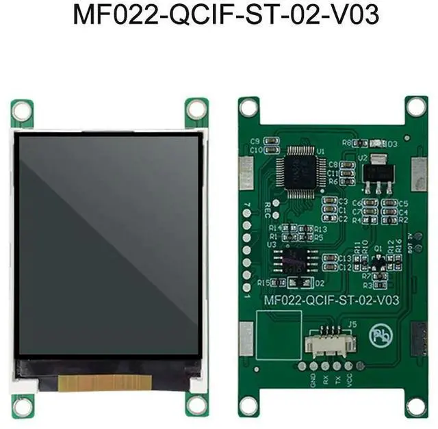 Main image of MF022 integrated font picture function HMI zero code drive UART serial display 176*220