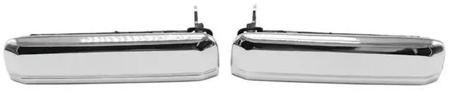 Main image of Chrome Exterior Door Handle 8060601A00 8060701A00 1 Pair For Nissan D21 Pathfinder Pickup 1986- 1997 Door Outside Handle