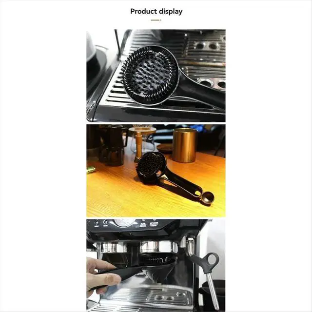 Alt view image 4 of 6 - Espresso Machine Brush Coffee Machine Brush Cleaner Removable Coffee Maker Espresso Grinder Cleaning Brush Tools