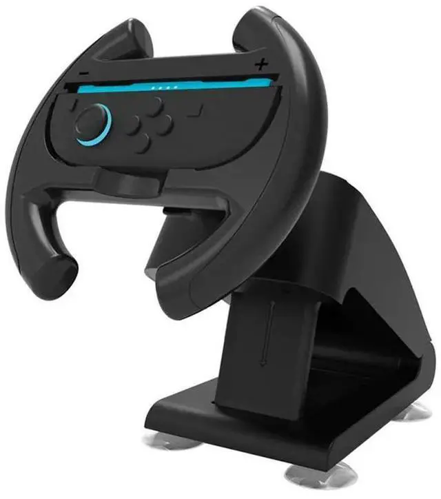 Alt view image 3 of 6 - YM-For Switch 2 Racing Game Steering Wheel For Joy-Con Small Controller Handle Gaming Controller Stand