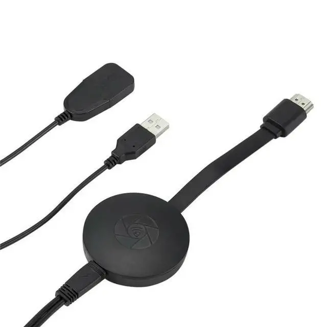 Alt view image 2 of 6 - Durable Display Dongle Wear-resistant Display Dongle Display Receiver 1080P Miracast Dongle Adapter USB Power