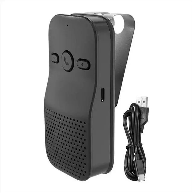Alt view image 5 of 6 - Phone Speakerphone Handsfree Talking 5.4 Car Speaker with Clip Multifunctional Car Audio Call Speaker