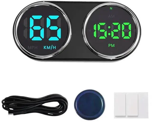 Main image of Universal Car Head-Up Display, Speed Tracking Device 1 Set Driving Gadget For Cars