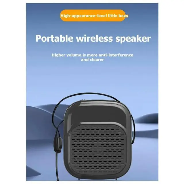 Alt view image 4 of 6 - Amplifier with Headset Microphone for Teachers' Classroom Instruction High-Volume Amplifier White