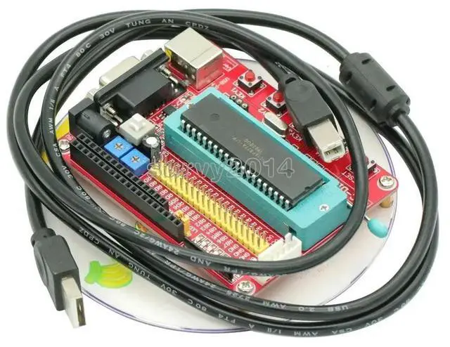 Alt view image 2 of 6 - PIC16F877A PIC Mini System Development Board JTAG ICSP Programmer Emulator