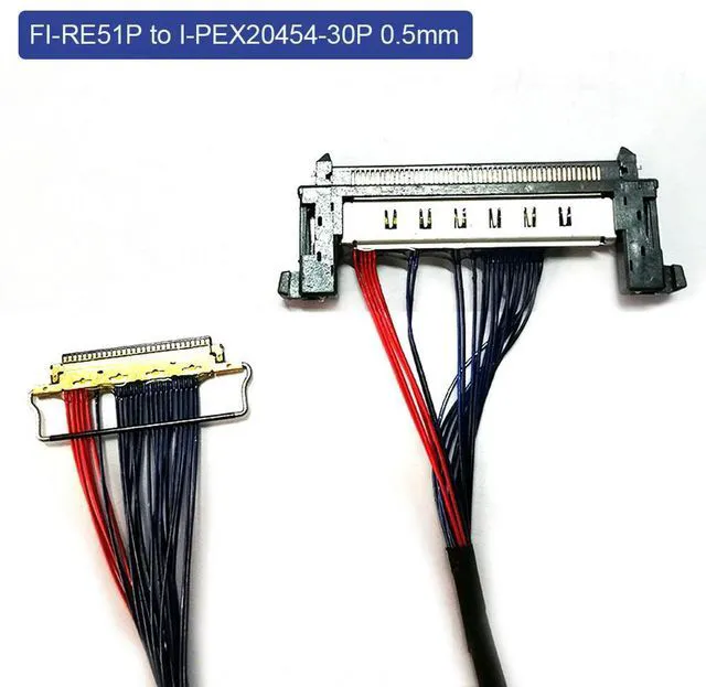 Main image of FI-RE51P to I-PEX20454-30P 0.5mm EDP Screen Cable 4Lane 4k Same Side