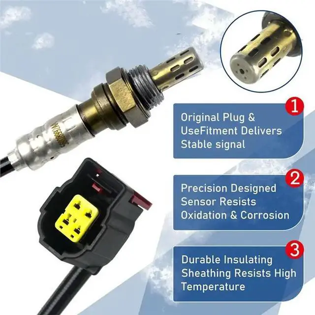 Alt view image 2 of 6 - Oxygen Sensor 56028992AA Air Fuel Ratio Lambda For Jeep Wrangler Liberty Dodge Ram Chrysler 300