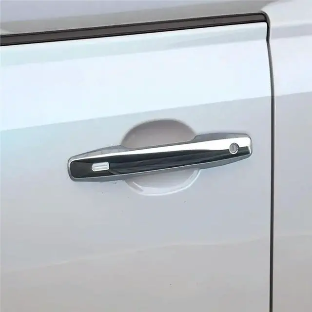 Alt view image 3 of 6 - 4Pcs Car Door Handles Cover Trim For Toyota RAV4 2026 Exterior