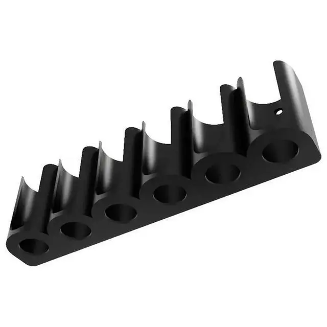 Alt view image 2 of 6 - For Garage Wall Mount Organizer RV Resin Holder For 6-Bay Caulking Gun Space For Garage Neatness