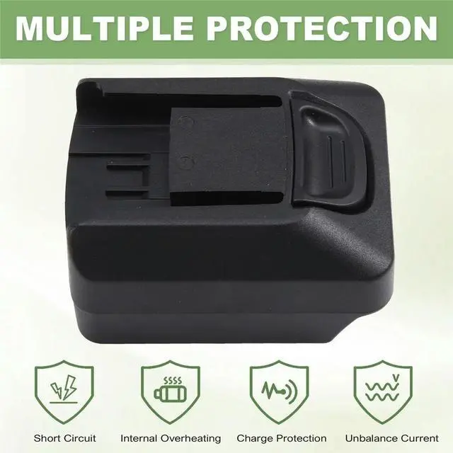 Alt view image 2 of 6 - Upgrade Adapter Converter for Einhell to Fein 18V Cordless Tool,Power Tool Converter Cordless Tool Black