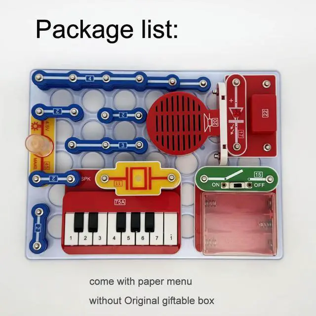 Main image of Physics Circuit Learning Tools electronic building blocks for students
