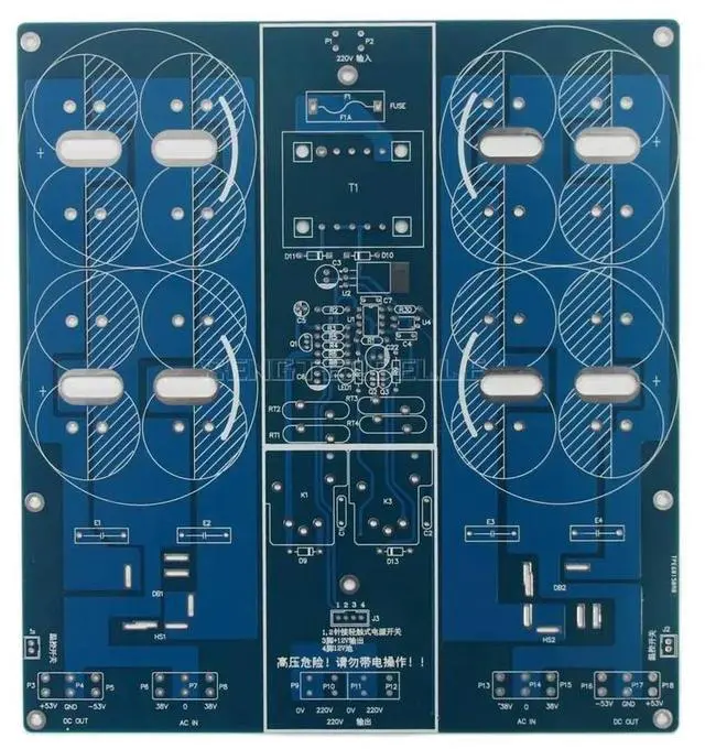 Main image of HiFi Audio Soft Start Rectifier Filter Power Supply Integrated Board PCB For Home Class A Power Amplifier