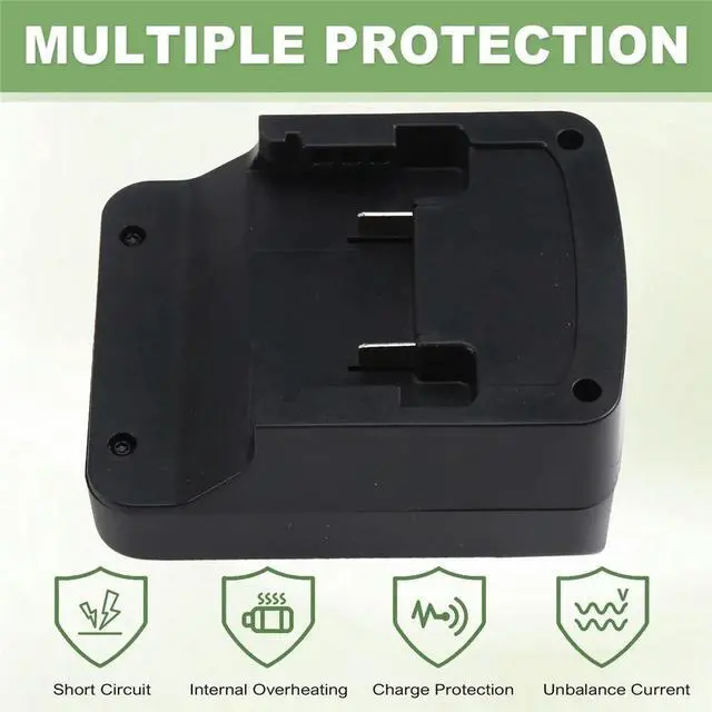 Alt view image 2 of 3 - Upgrade Adapter Converter for Hitachi to Fein 18V Cordless Tool,Power Tool Converter Cordless Tool Black