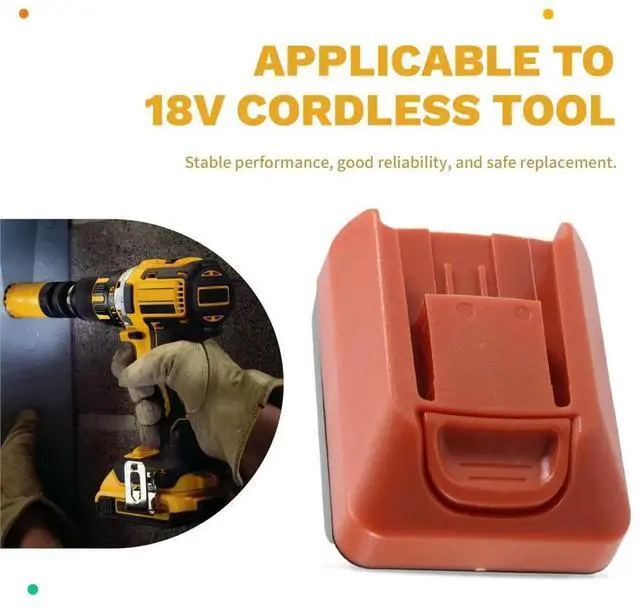 Alt view image 2 of 3 - Upgraded Adapter Converter for DeWALT to Fein 18V Cordless Tool, Power Tool Converter Cordless Tool