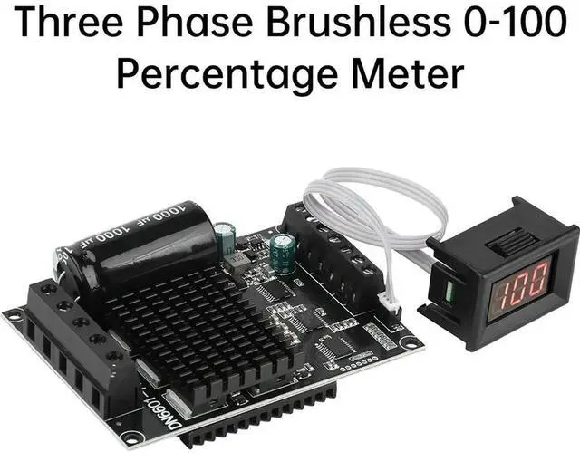Main image of DC6-72V 3-Phase DC Brushless Motor Controller PWM High Power 1600W 20A Hall Motor Control Driver Board Motor Regulator