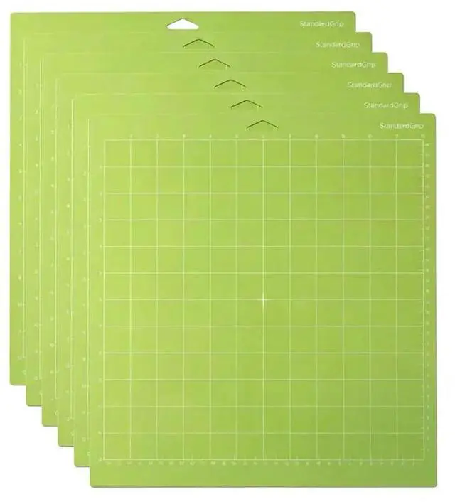Main image of For Explore& Maker Machines Compatible Cutting Mat-Pack(6 Pieces, 12 X 12 Inch) Count