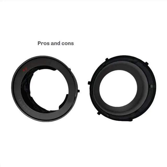 Alt view image 2 of 3 - Replacement Front Barrel Ring for ZV1 ZV1II Camera - Durable Lens Parameter Circle, Essential Camera Accessory A