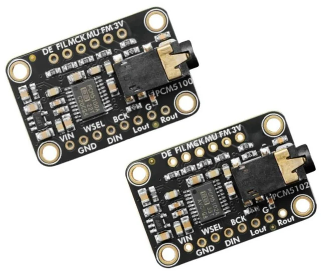 Main image of PCM5100/PCM5102 module I2S DAC with Line Level Output-100dB / 112dBSNR