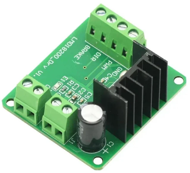 Main image of LMD18200T DC Motor Driver Module Board PWM Adjustable Speed 3A Can realize forward/ reverse FOR UNO R3 Robot