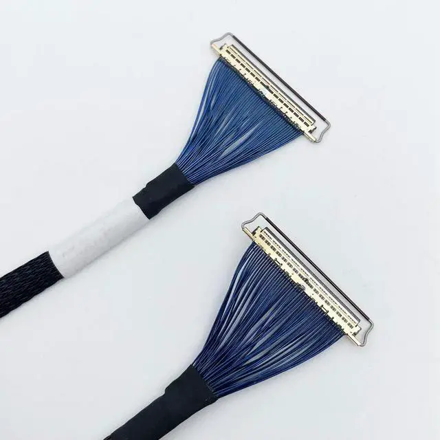 Alt view image 2 of 6 - I-PEX20454-50P 0.5MM EDP cable Mirco coaxial cable 30cm opposite side