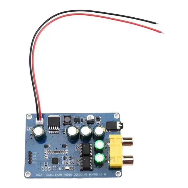 Alt view image 2 of 6 - Y43A-ES9018K2M Audiophile Grade Decoder Board For I2S Hi-Fi Audio Decoder Board For DAC Decoder Board