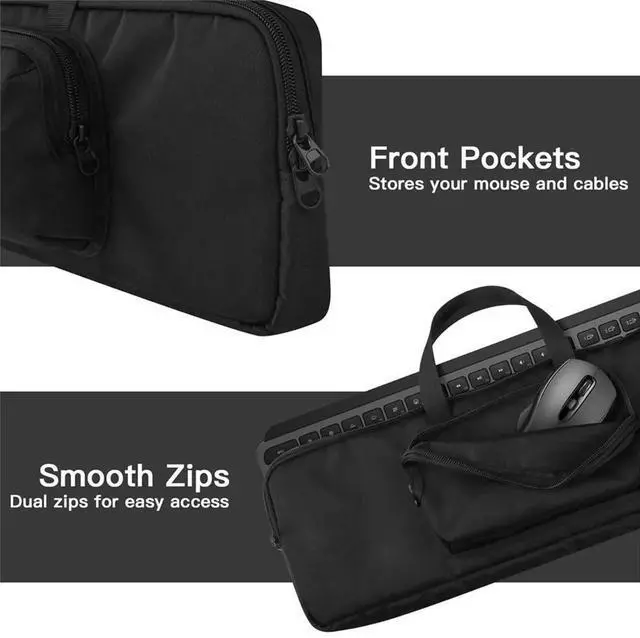 Main image of Protective Travel Case for MX Keys S/MX Keys Keyboard, Keyboards Carrying Bag (Case Only)