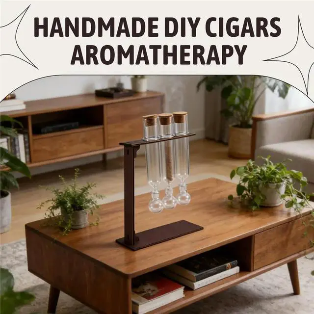 Main image of Cigar Flavor Injector Humidifier, Cigar Infuser Glass Tube Humidor , Handmade DIY Cigars Aromatherapy, Cigars Lovers