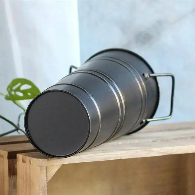 Main image of l Round Umbrella Stand Rack,Decorate Freestanding Vase, for Entryway Use, Organizer for Home and Office Black