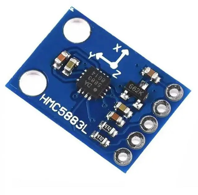 Main image of Compass Magnetometer Sensor Module 3V-5V Three Axis Magnetic Field Module Three Axis Magnetic Field Module