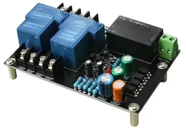 Main image of 30A High-power Stereo Audio Amplifier Speaker Protection Board With Power Integrated AC 100V-220V GND Independent