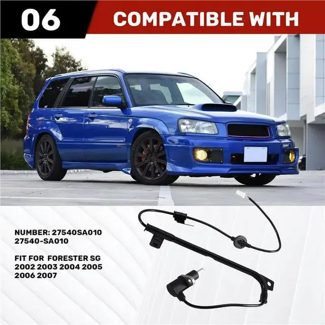 Alt view image 3 of 6 - Rear Left For Subaru Forester SG 2002 2003 2004 2005 2006 2007 Rear Left