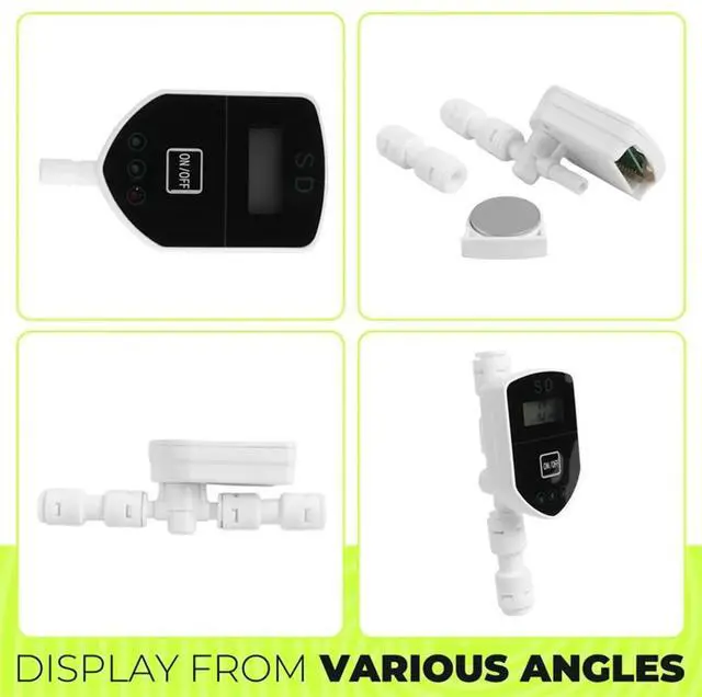 Main image of In-Line TDS Meter, TDS Digital Water Tester and PPM Measurement Meter for Monitor, Aquariums, Hydroponics