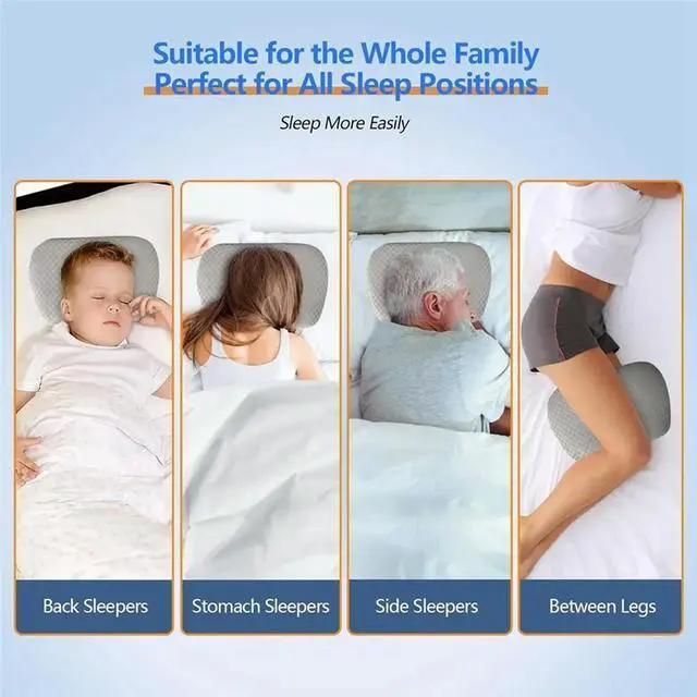 Alt view image 2 of 6 - Ear Piercing Pillow for Side Sleepers with an Ear Hole for CNH and Ear Pain Ear Inflammation Pressure Sores